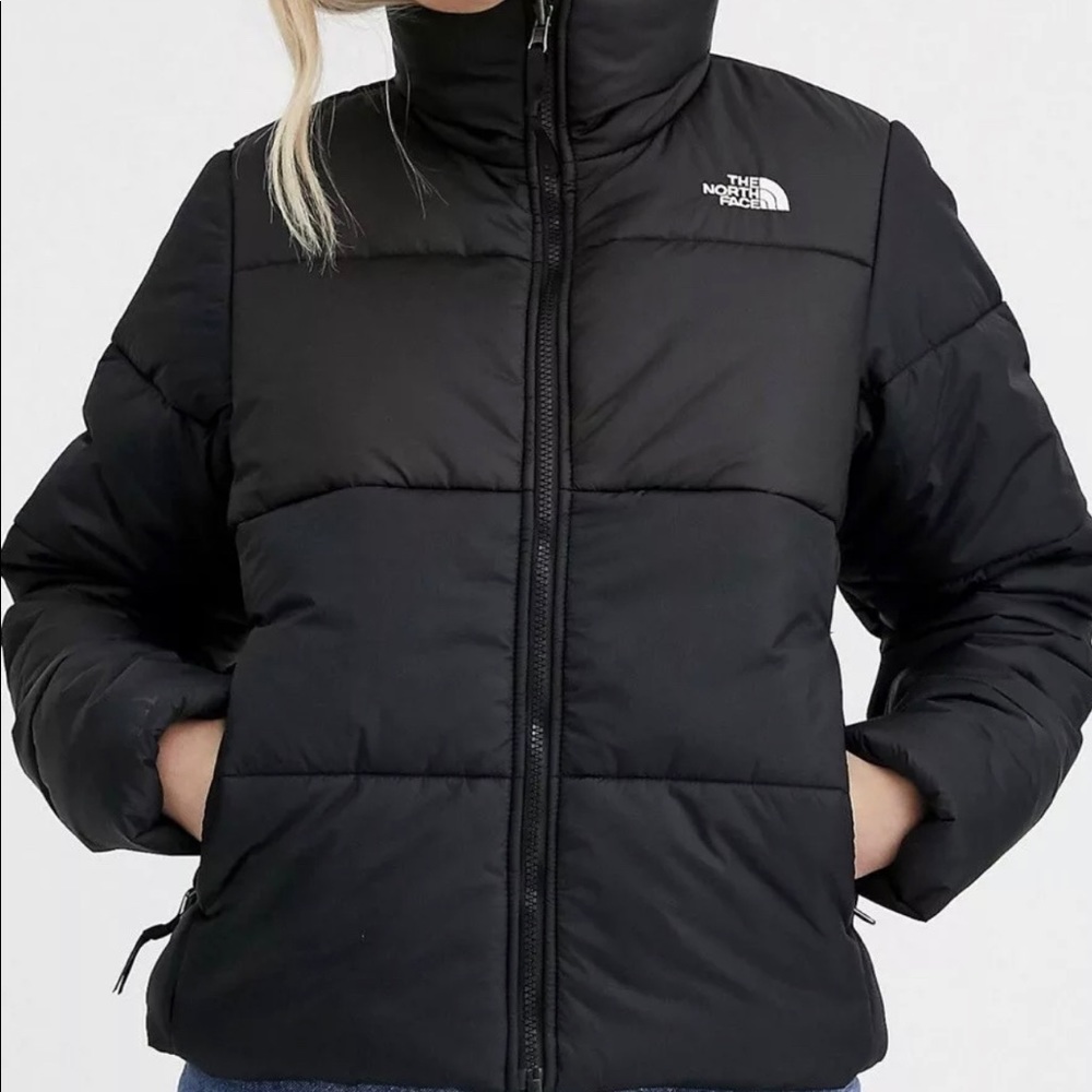 AUTHENTIC The North Face Saikuru down Puffer jacket Women’s BLACK  XS NWOT